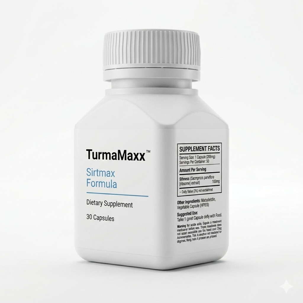 TurmaMaxx™ Sirtmax Formula — 2-Bottle Bundle, 60 Capsules, Kaempferia parviflora